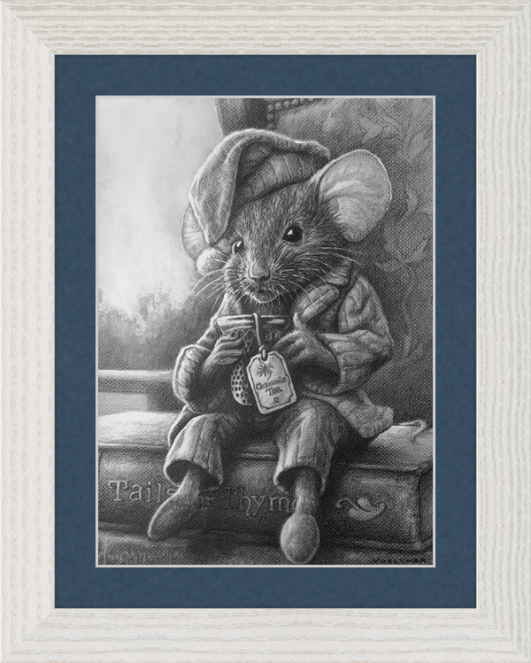 The Dormouse (Drawing) Art Print