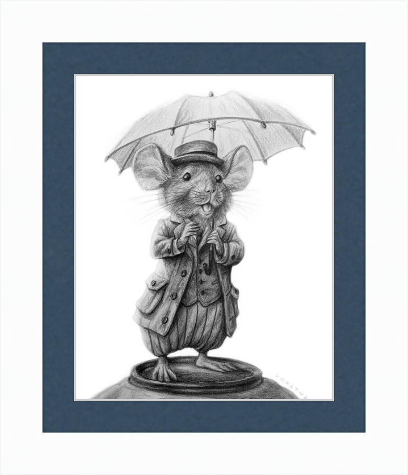 The Mouse (Drawing) Art Print
