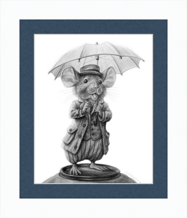 The Mouse (Drawing) Art Print