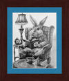 The White Rabbit (Drawing) Art Print