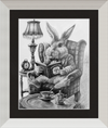 The White Rabbit (Drawing) Art Print