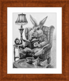 The White Rabbit (Drawing) Art Print
