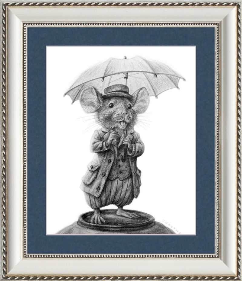 The Mouse (Drawing) Art Print