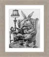 The White Rabbit (Drawing) Art Print