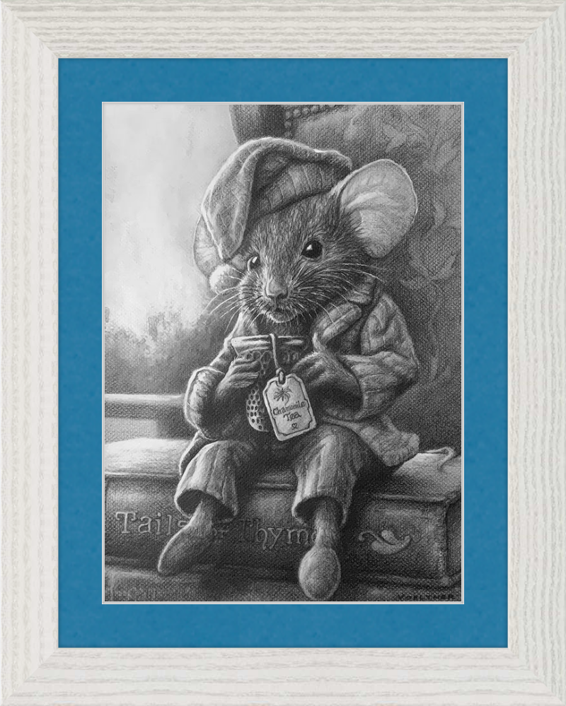 The Dormouse (Drawing) Art Print