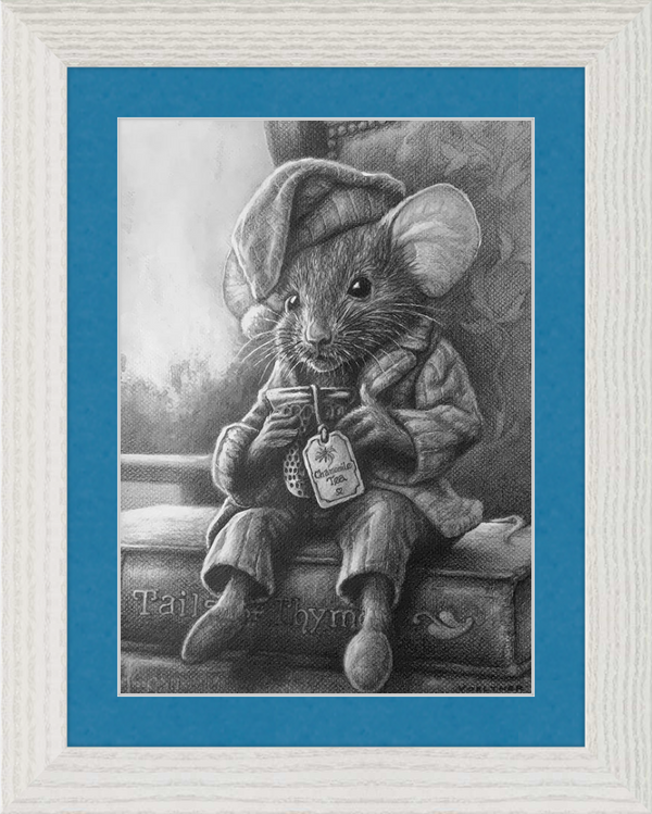 The Dormouse (Drawing) Art Print