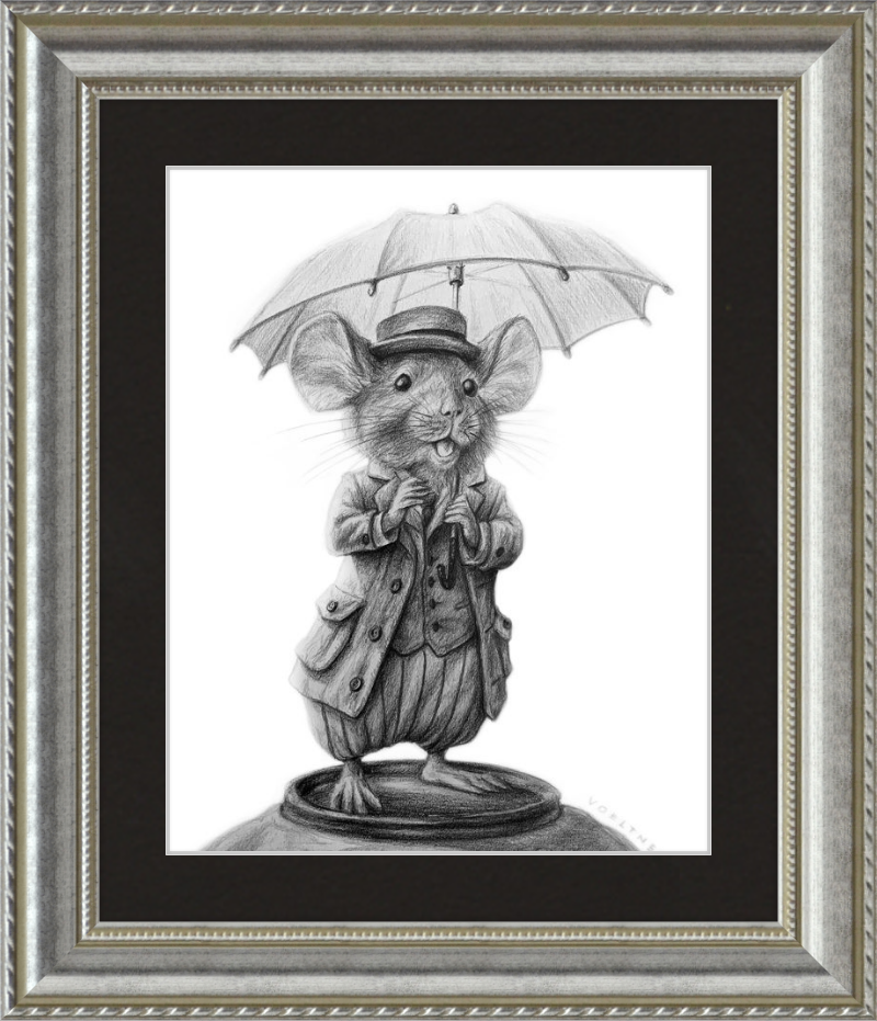 The Mouse (Drawing) Art Print