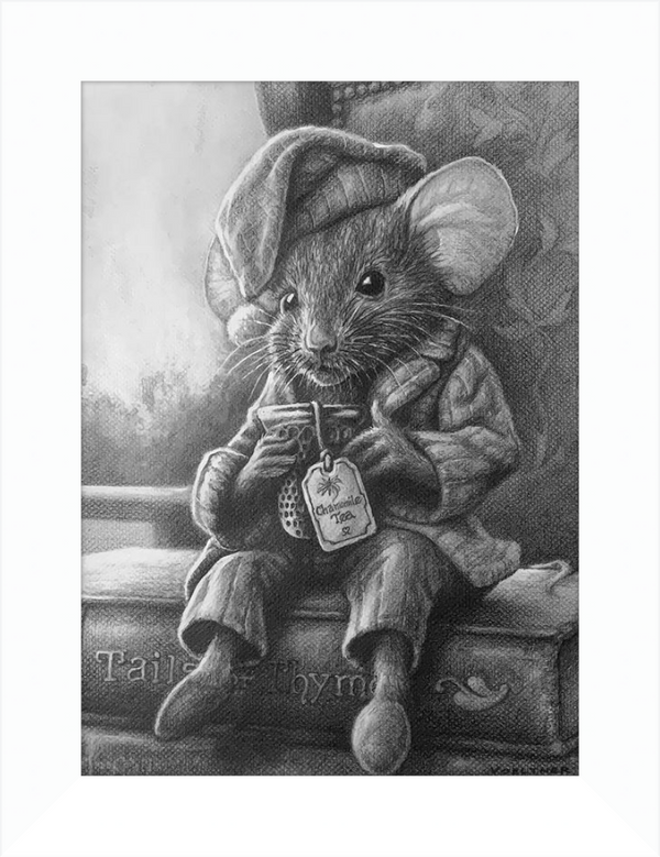The Dormouse (Drawing) Art Print