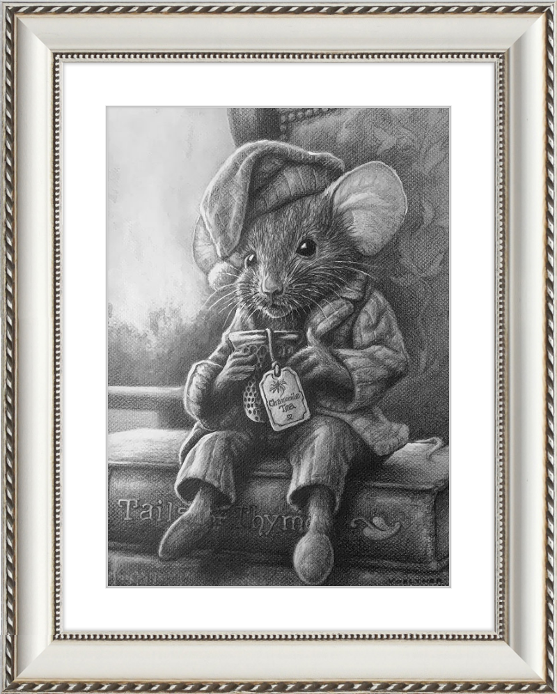 The Dormouse (Drawing) Art Print