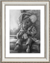 The Dormouse (Drawing) Art Print