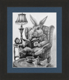 The White Rabbit (Drawing) Art Print