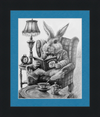 The White Rabbit (Drawing) Art Print
