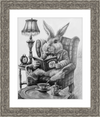 The White Rabbit (Drawing) Art Print