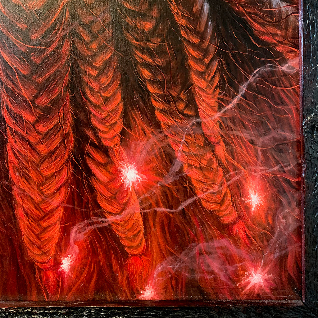 BLACKBEARD - ORIGINAL OIL PAINTING