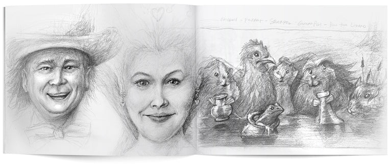 PORTRAITS OF WONDERLAND SKETCHES