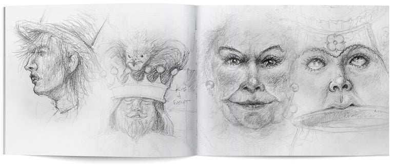 PORTRAITS OF WONDERLAND SKETCHES
