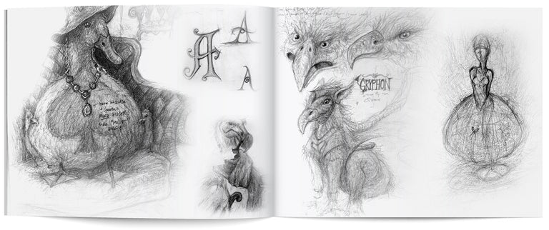 PORTRAITS OF WONDERLAND SKETCHES