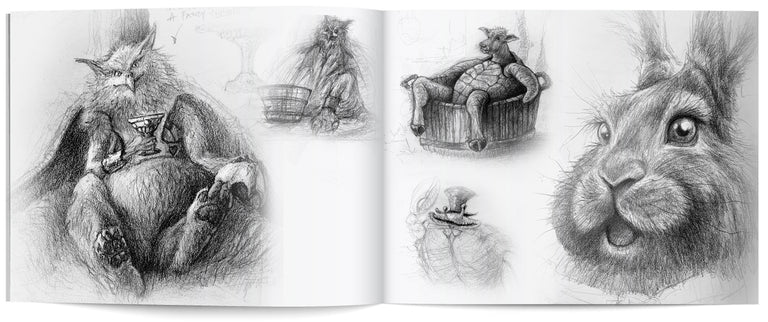 PORTRAITS OF WONDERLAND SKETCHES