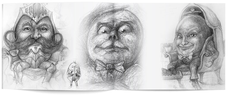 PORTRAITS OF WONDERLAND SKETCHES