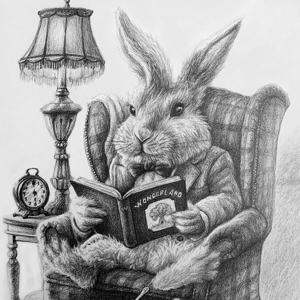 The White Rabbit - Original Artwork