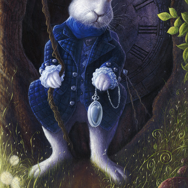 The White Rabbit - Original Oil Painting