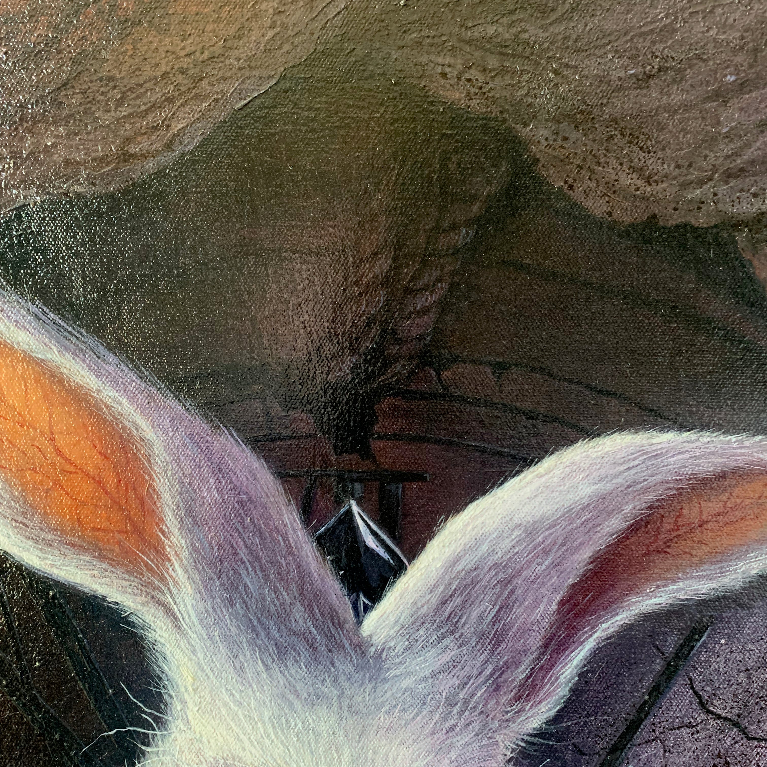 The White Rabbit - Original Oil Painting
