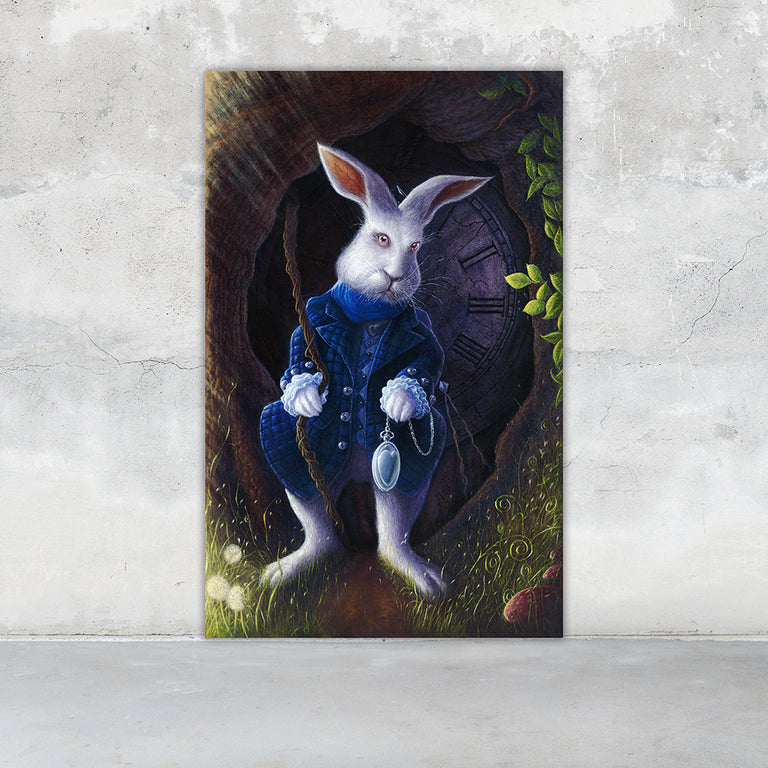 The White Rabbit - Original Oil Painting