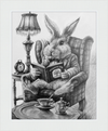 The White Rabbit (Drawing) Art Print