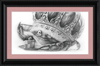 The Old Crab (Drawing) Art Print