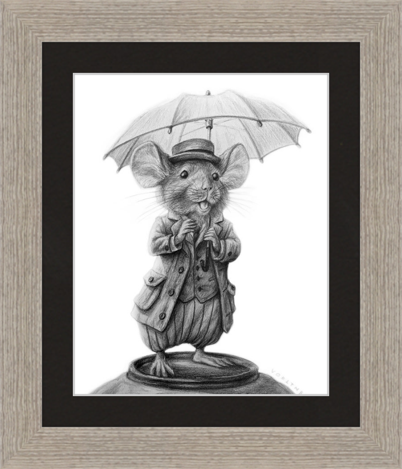 The Mouse (Drawing) Art Print