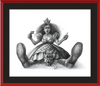 The Red Queen (Drawing) Art Print