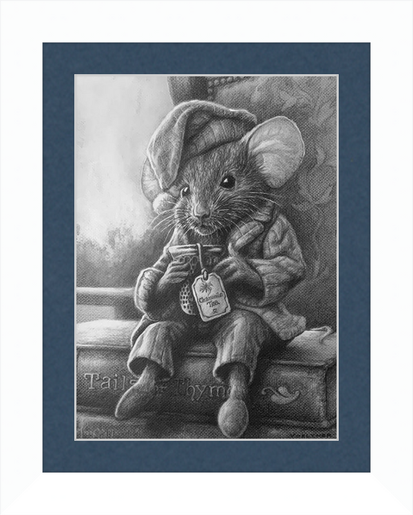 The Dormouse (Drawing) Art Print