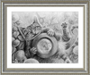 The Cheshire Cat (Drawing) Art Print