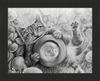 The Cheshire Cat (Drawing) Art Print