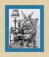 The White Rabbit (Drawing) Art Print