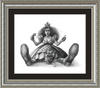 The Red Queen (Drawing) Art Print