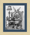 The White Rabbit (Drawing) Art Print