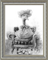 The Goose (Drawing) Art Print