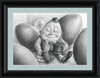 Humpty Dumpty (Drawing) Art Print