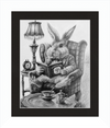 The White Rabbit (Drawing) Art Print