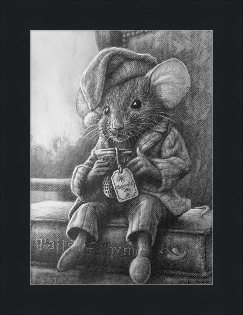 The Dormouse (Drawing) Art Print