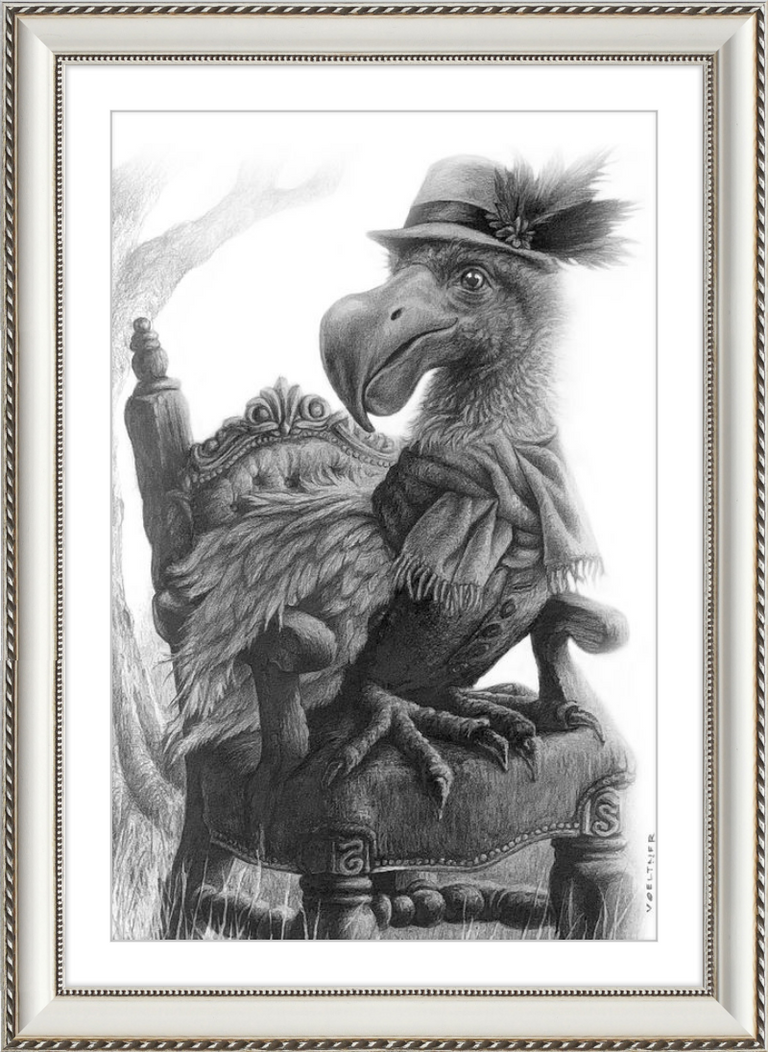 The Dodo (Drawing) Art Print
