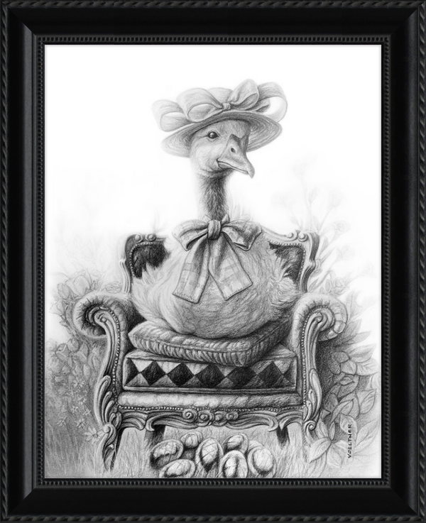 The Goose (Drawing) Art Print