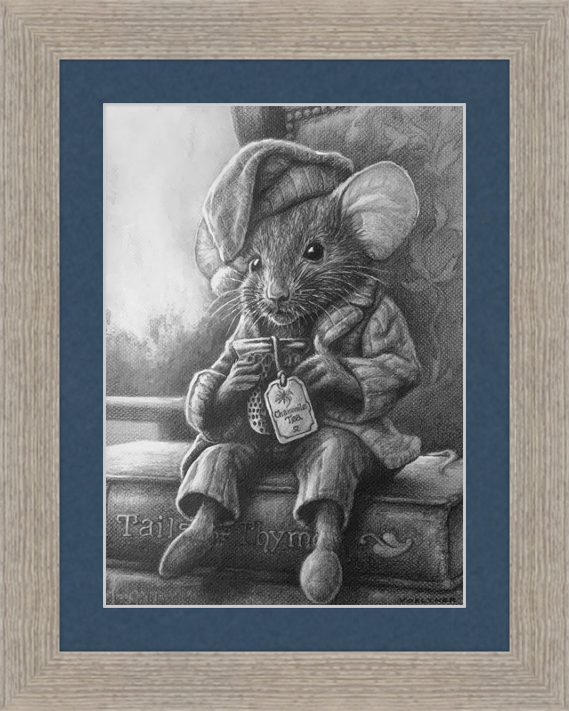 The Dormouse (Drawing) Art Print