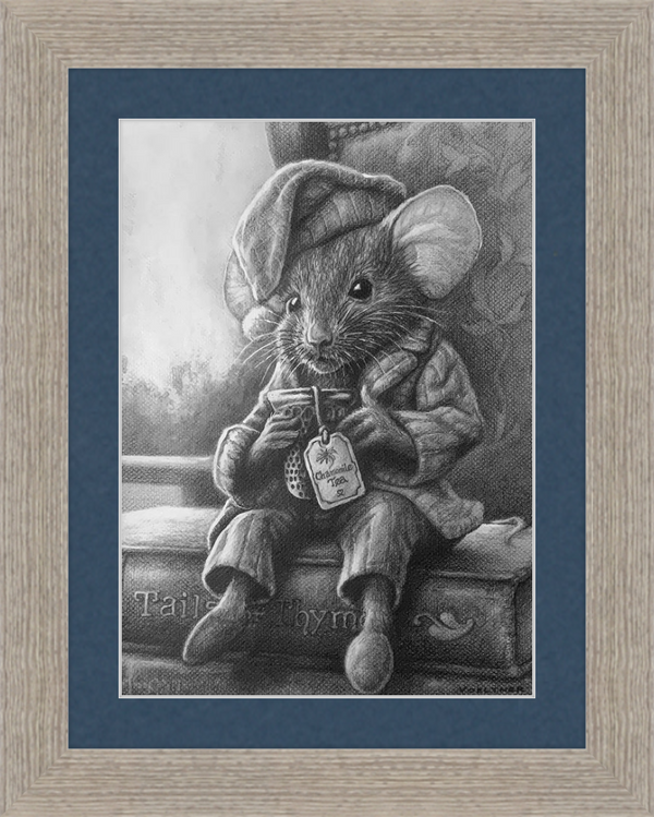 The Dormouse (Drawing) Art Print