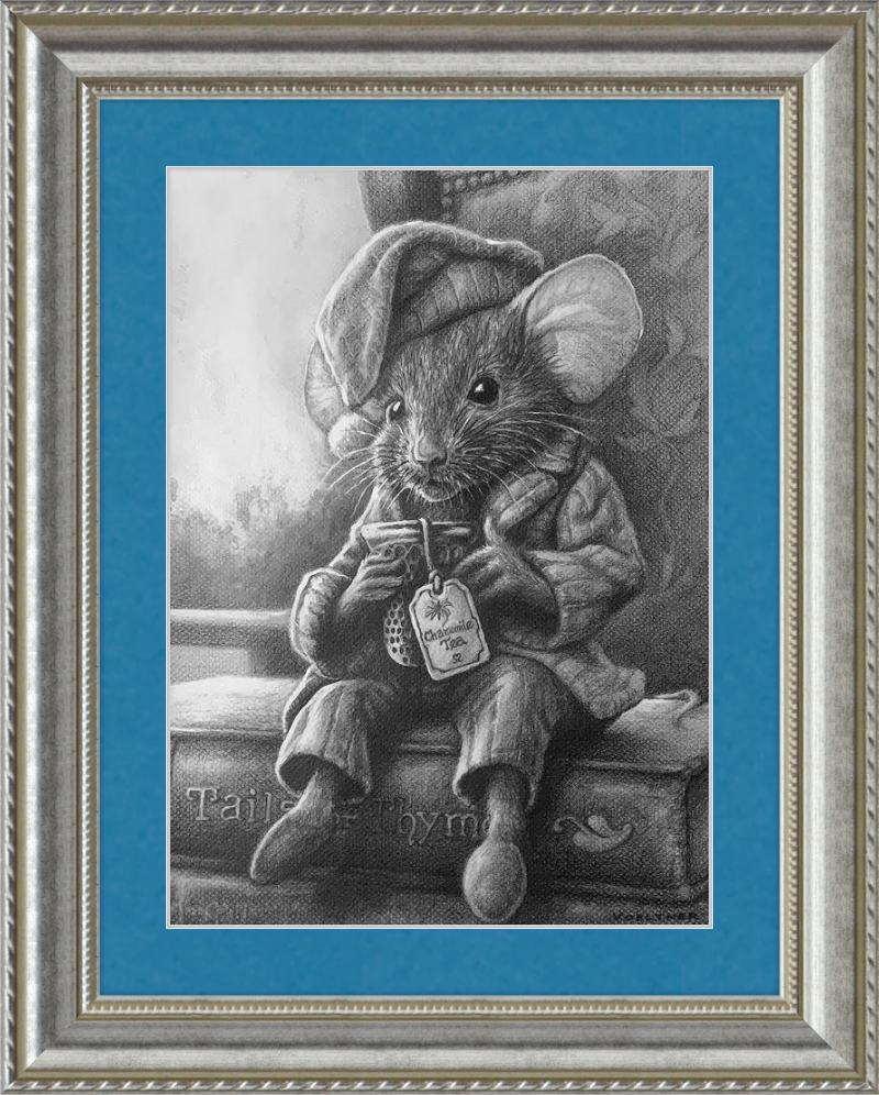 The Dormouse (Drawing) Art Print