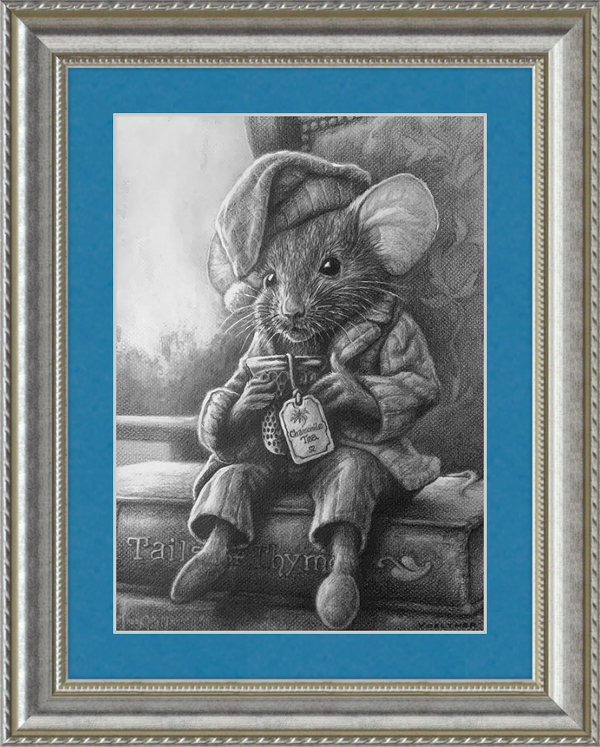 The Dormouse (Drawing) Art Print
