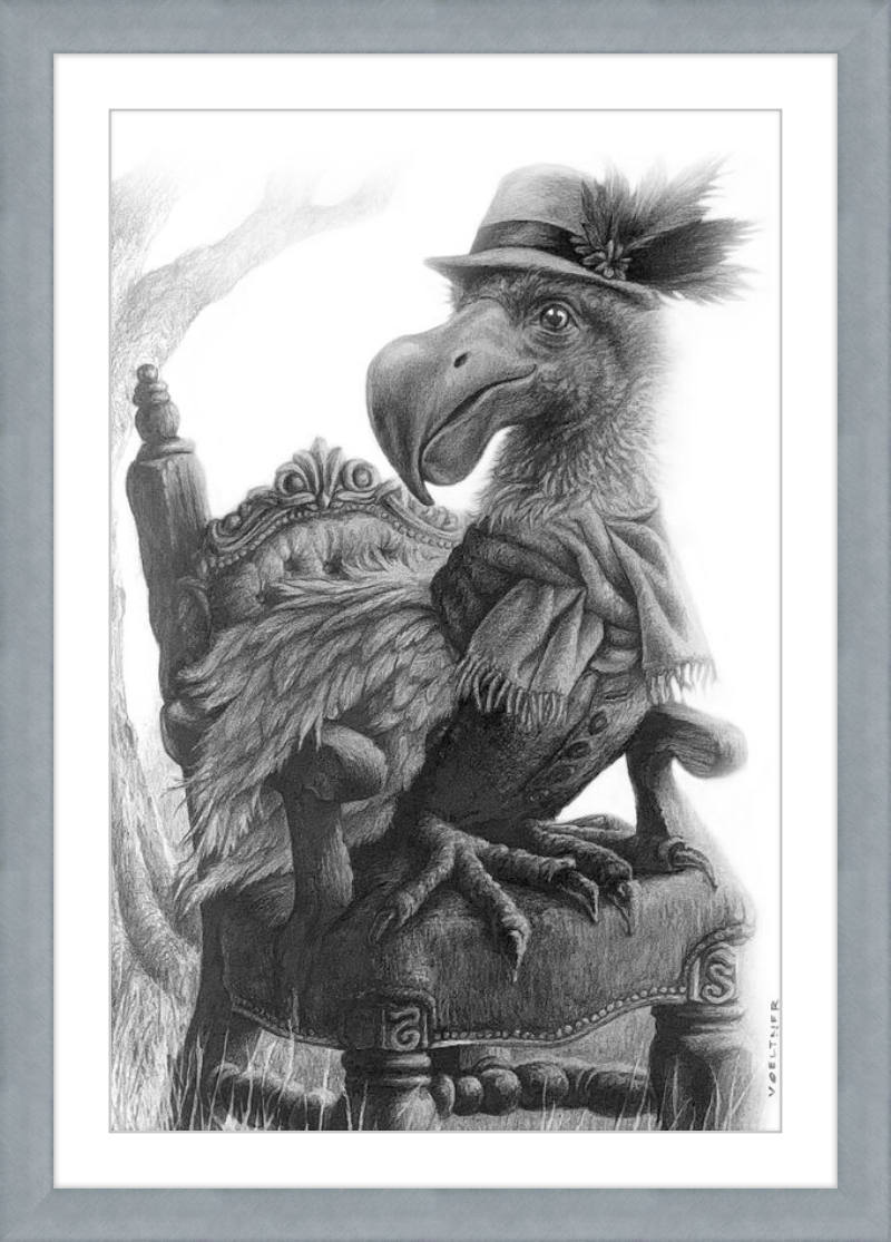 The Dodo (Drawing) Art Print
