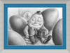 Humpty Dumpty (Drawing) Art Print