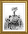 The Goose (Drawing) Art Print